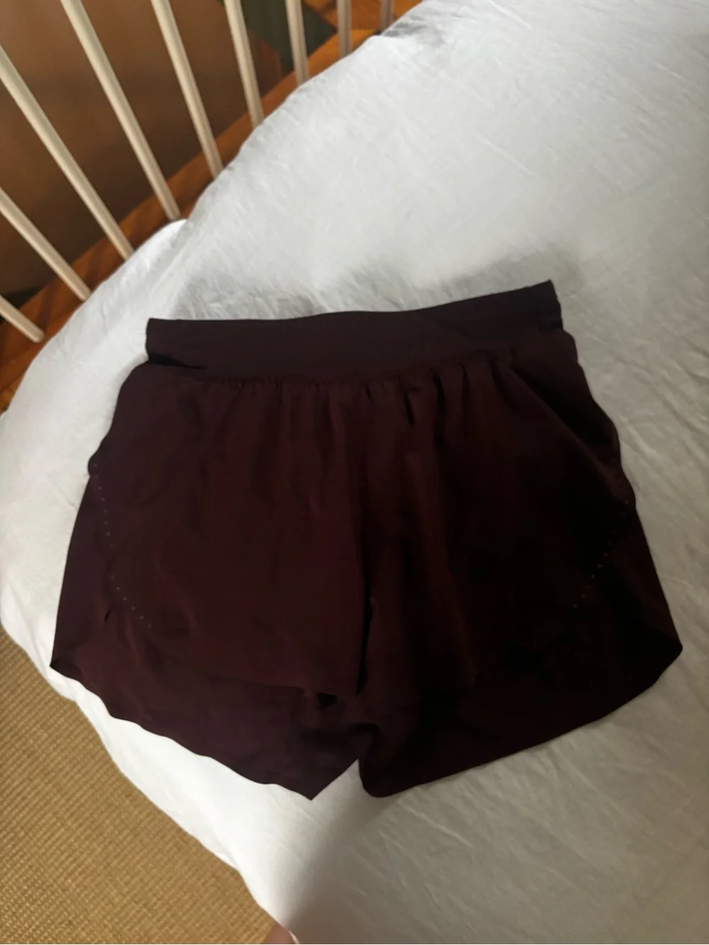 Lululemon Fast and Free High-Rise Classic-Fit Split Short 3 Goodnight Plum